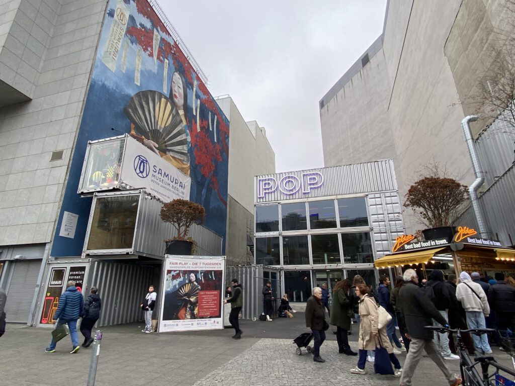 Pop Up Store auf dem Ku'damm