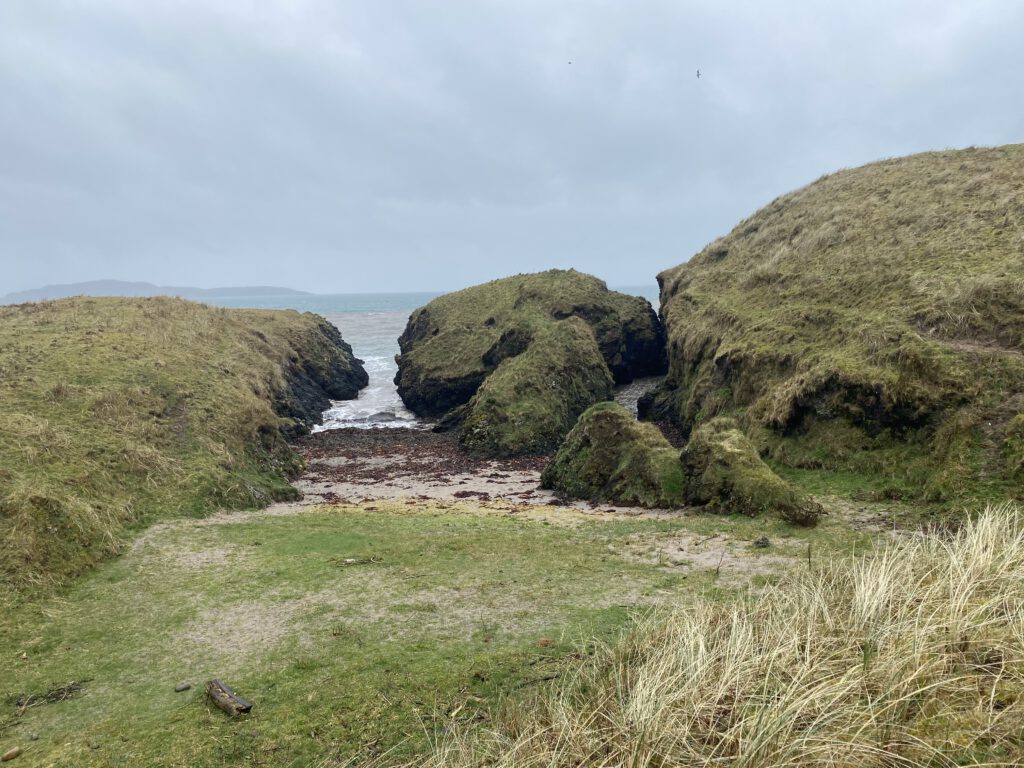 Dunaverty Rock Southend Campbeltown Kintyre Schottland