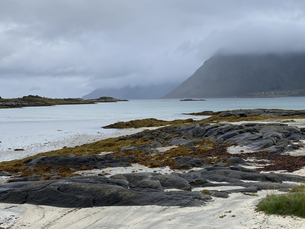 Strand auf Gimsøy