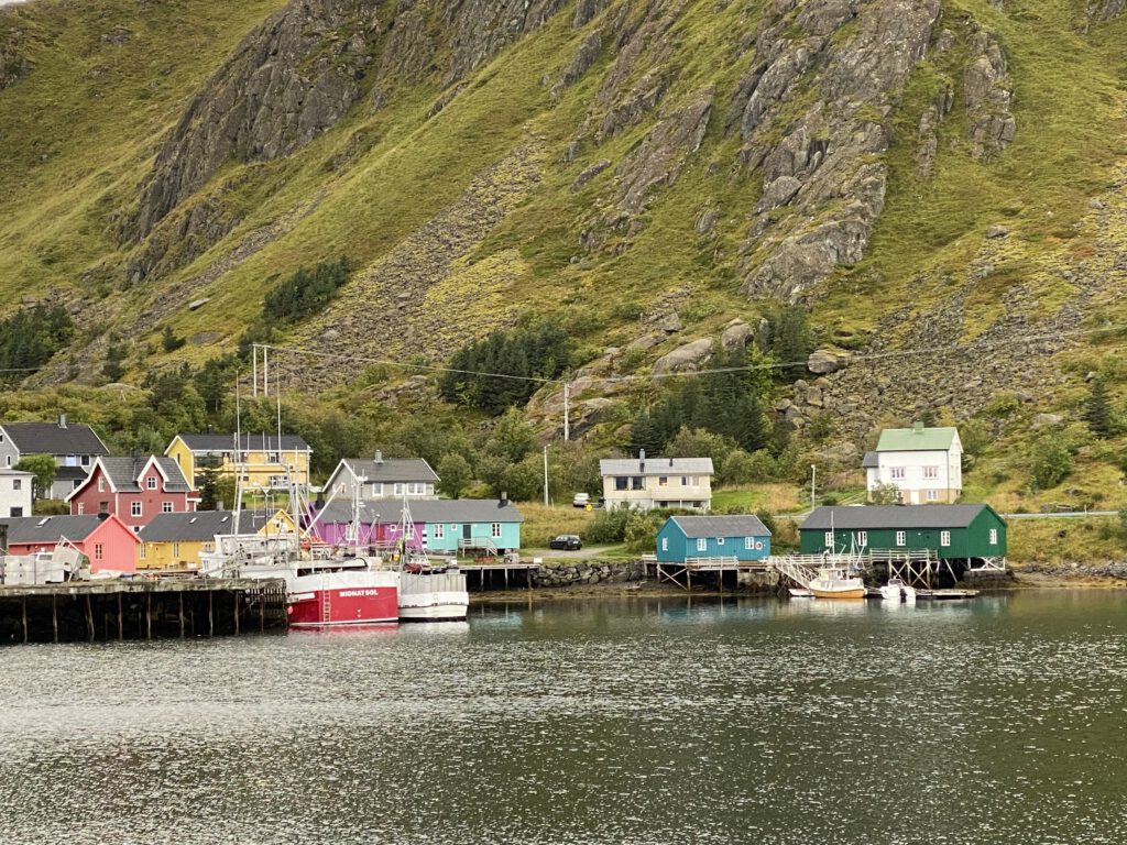 bunte Robuer in Ballstad