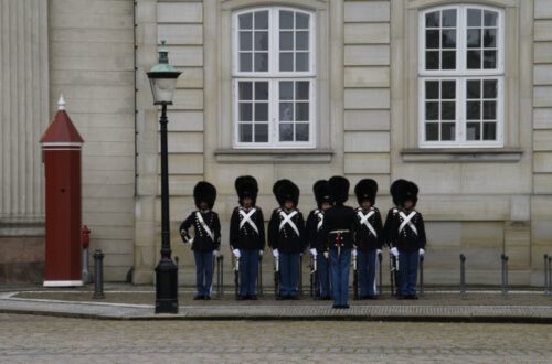 Wachablösung Schloss Amalienborg
