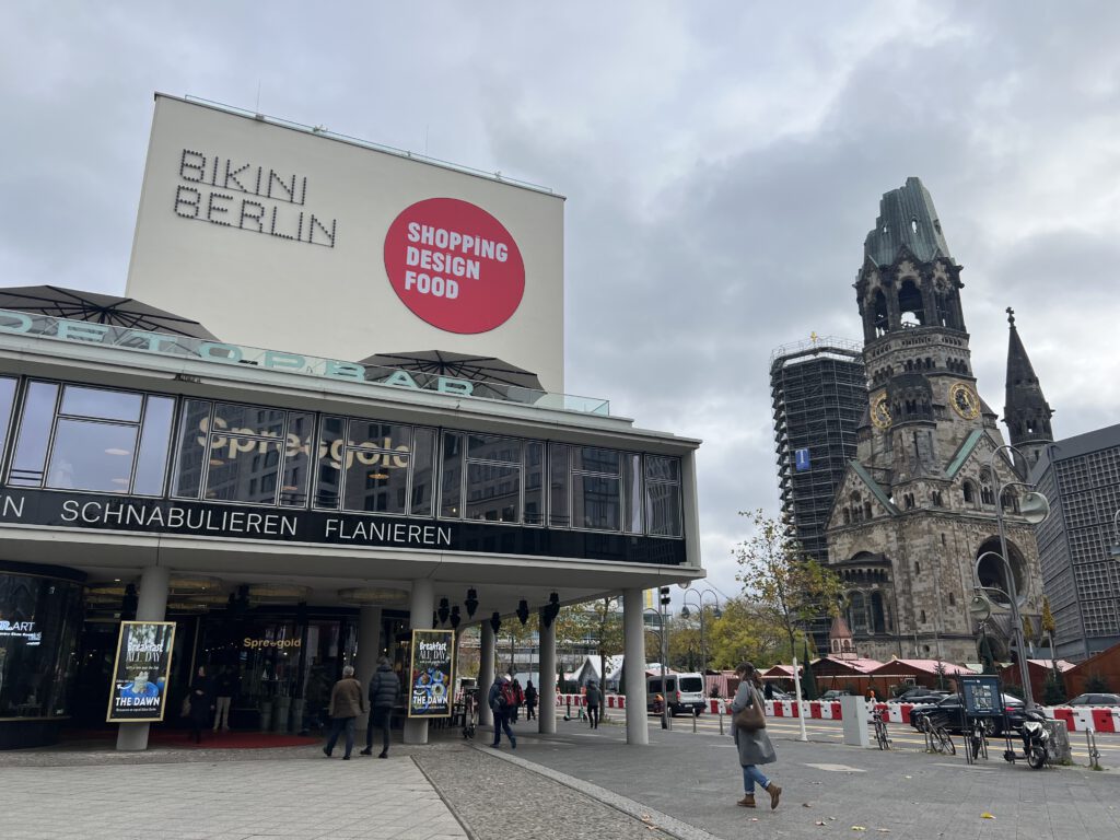 Bikini Berlin mit Gedächtniskirche