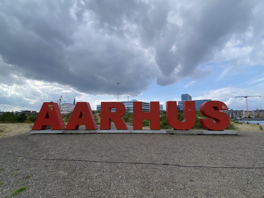 Schriftzug Aarhus