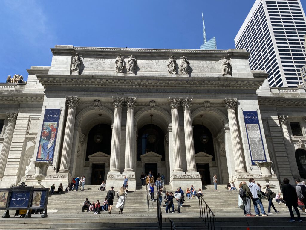 Public Library  Manhattan New York City