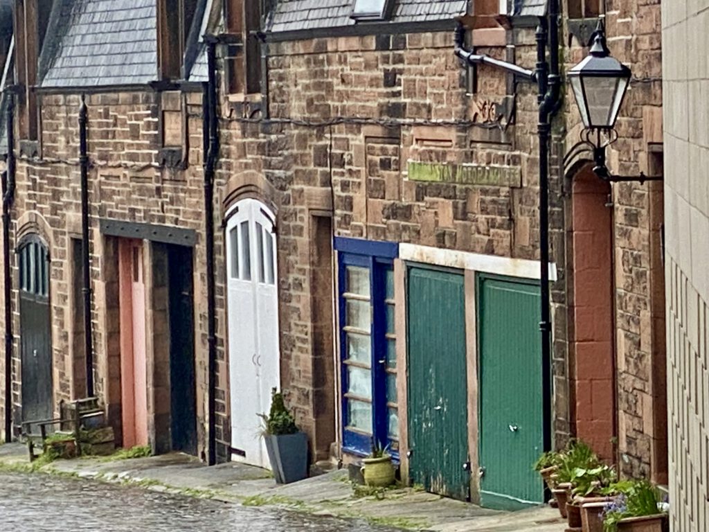 Häuser im Dean Village