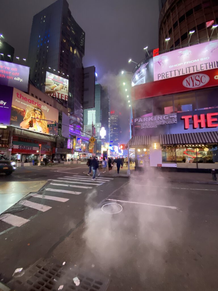 Time Square Leuchtreklame New York City Manhattan