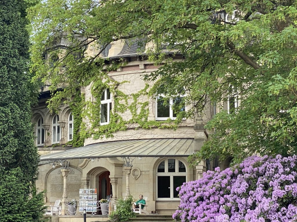 Verwaltungsgebäude auf dem Ohlsdorfer Friedhof