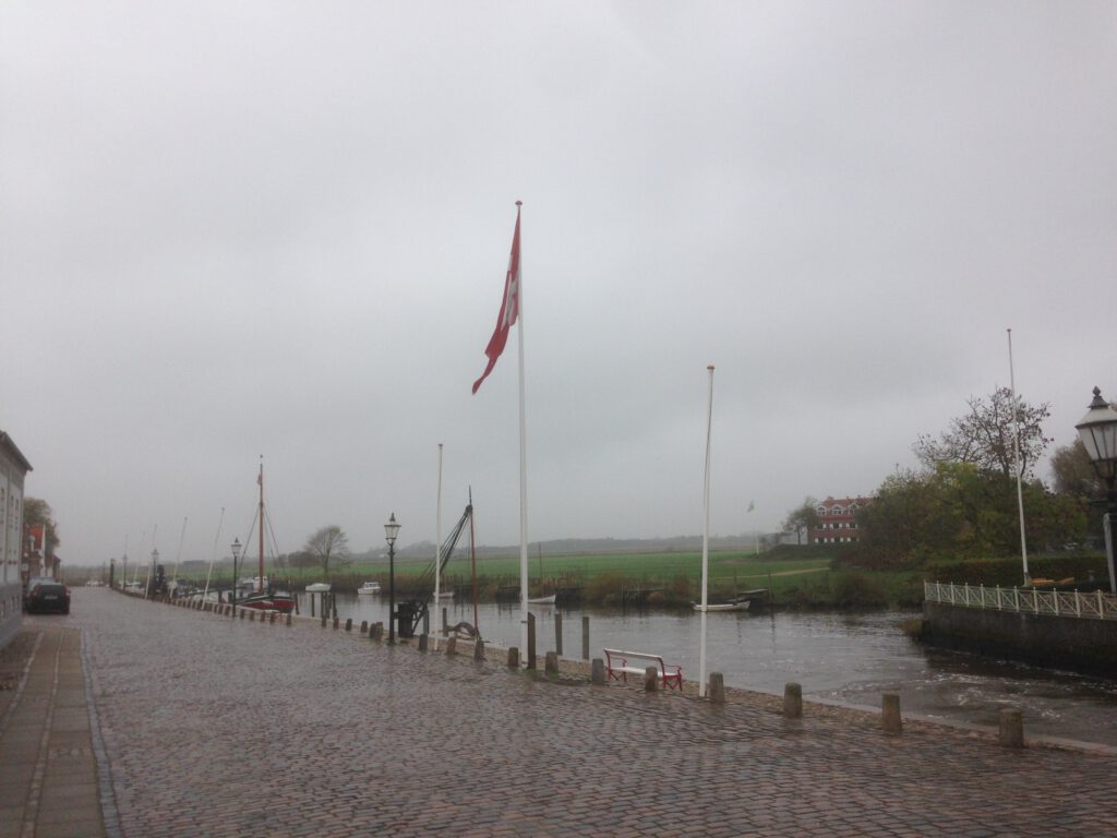 Hafen Ribe Dänemark Nebel & Niesel