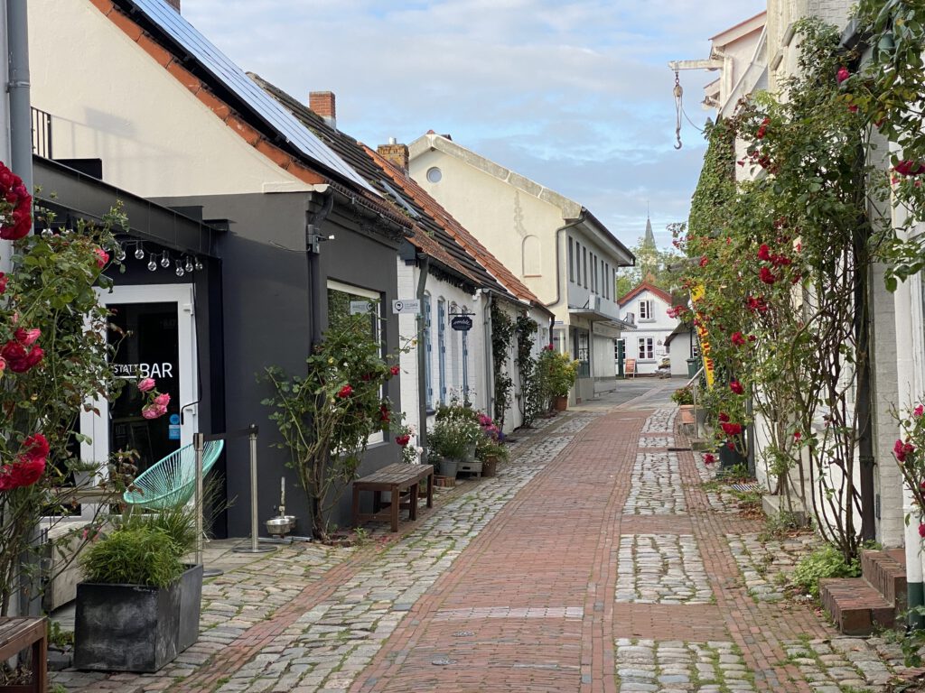 Föhr Wyk Nordsee Deutschland Gasse Carl-Häberlin-Straße Insel 