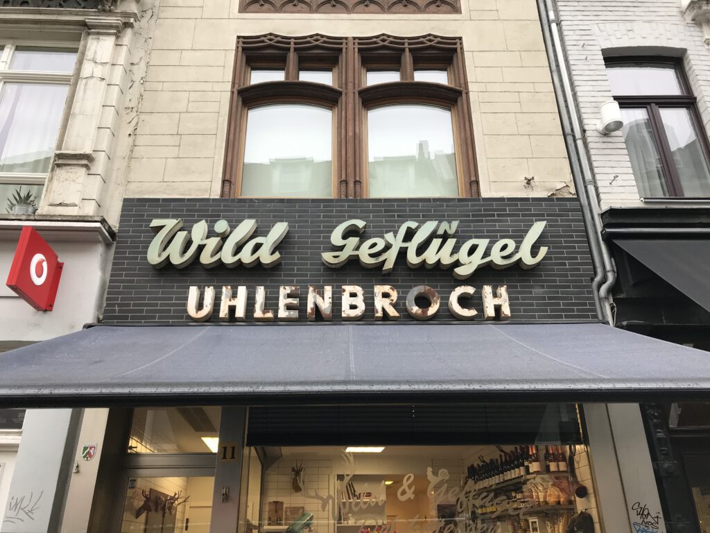 Chlodwigplatz Severinsstrasse Uhlenbroch Wild Geflügel Köln Südstadt 