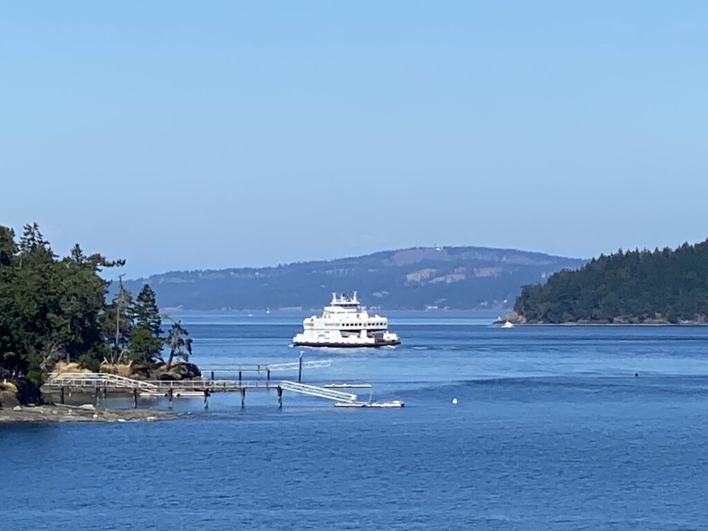 Vancouver Island Fähre Tsawwassen BC Fernes Kanada