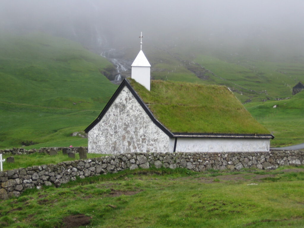 Saksun Kirche Färöer