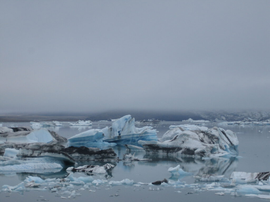 Eisberge in Island