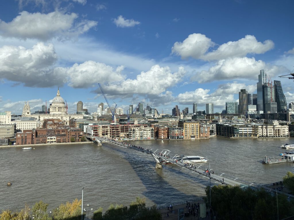 Millennium Bridge Themse London