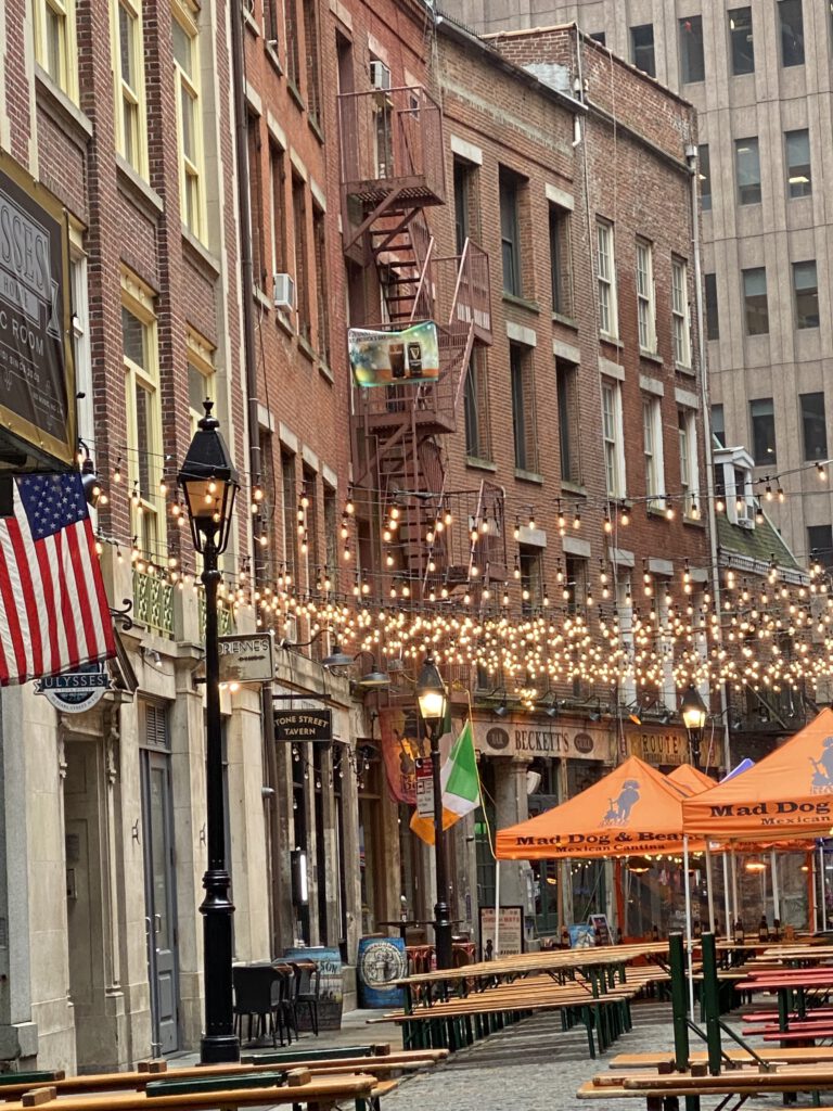 Stone Street Financial District Lower Manhattan New York City
