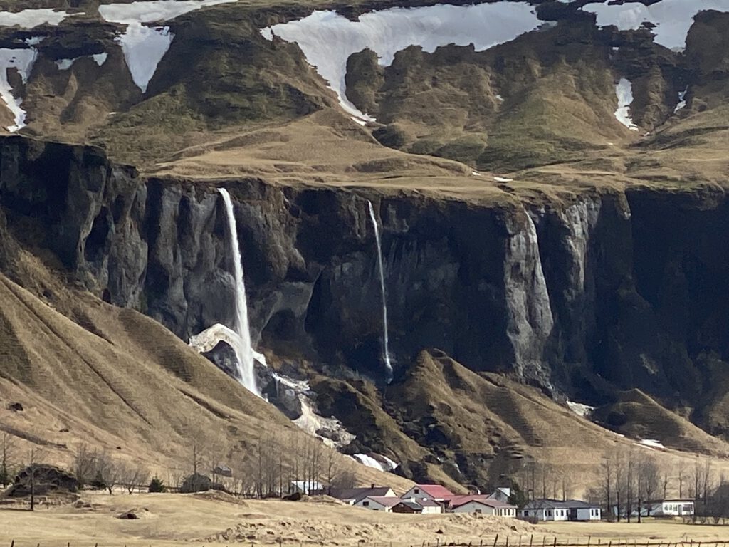 Foss á Síðu Wasserfall