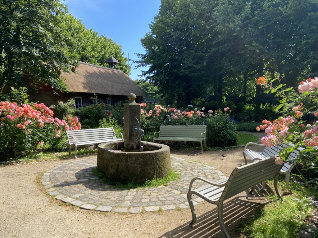 Dorfbrunnen in Alkersum auf Föhr