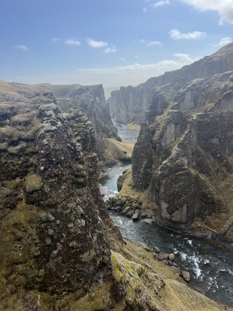 Schlucht Fjaðrárgljúfur