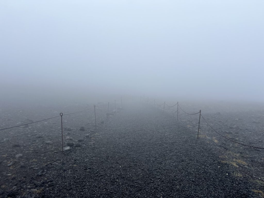 Nebel am Kap Dyrhólaey