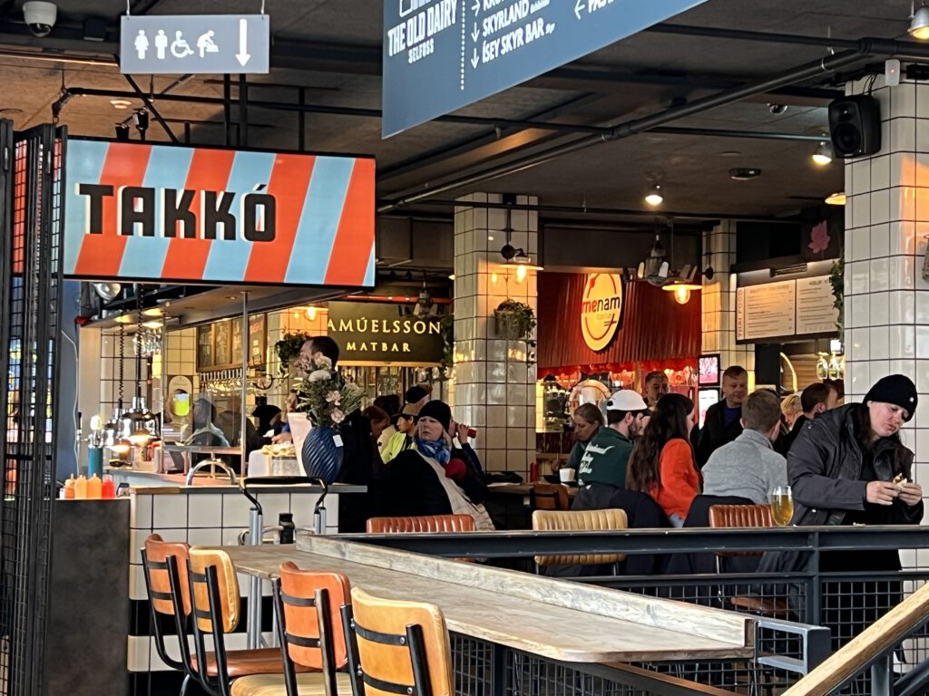 Takko in der The Old Dairy Food Hall
