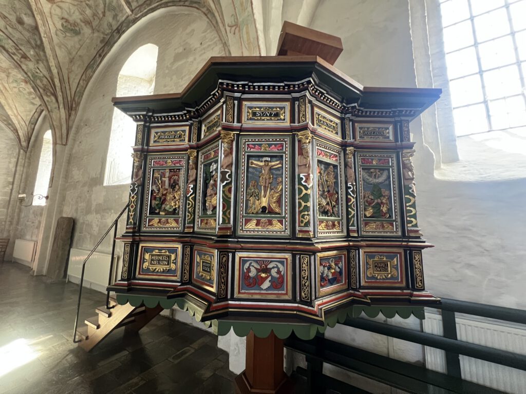 Kanzel Saltum Kirche