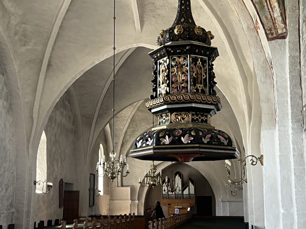 Saltum Kirche Innenansicht