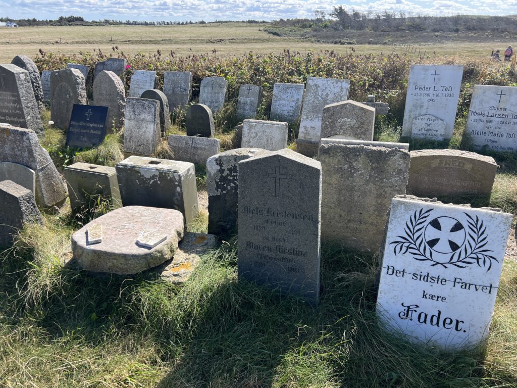 Grabsteine Mårup Kirke