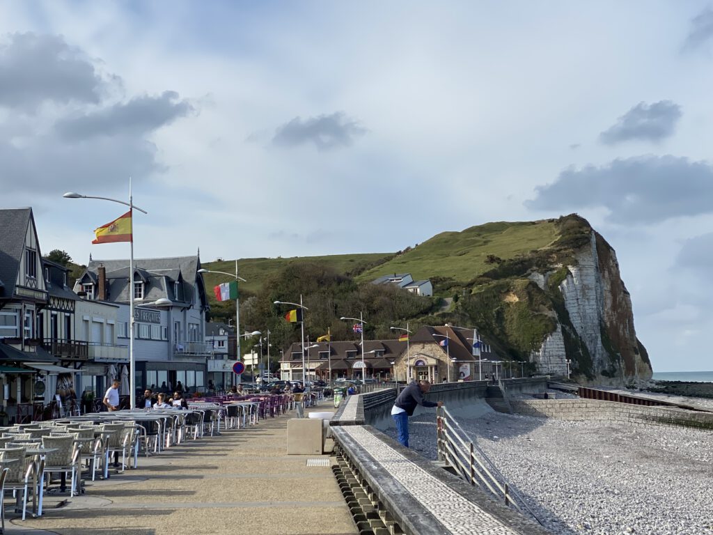 Strandpromenade von Veulettes-sur-Mer