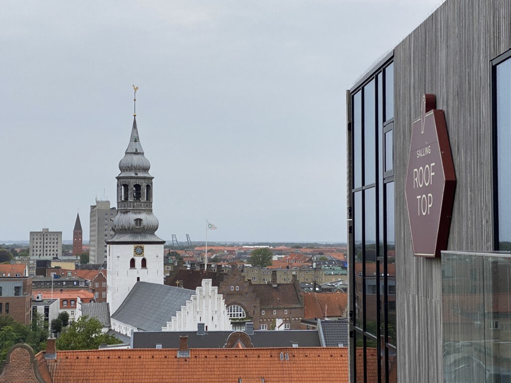 Roof Top des Salling Kaufhauses in Ålborg