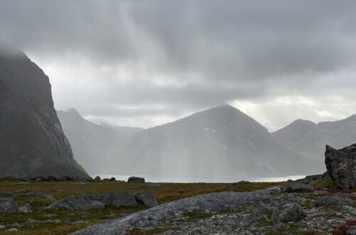 Regenwetter in Norwegen