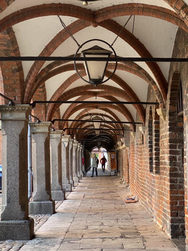 Arkadengang St Marienkirche Lübeck
