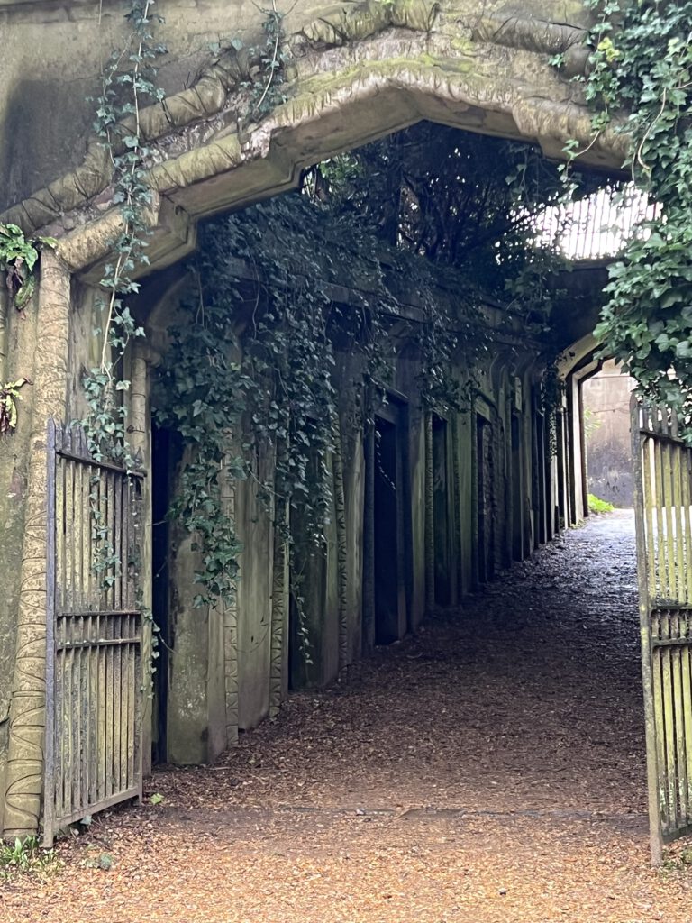 Highgate Cemetery in London