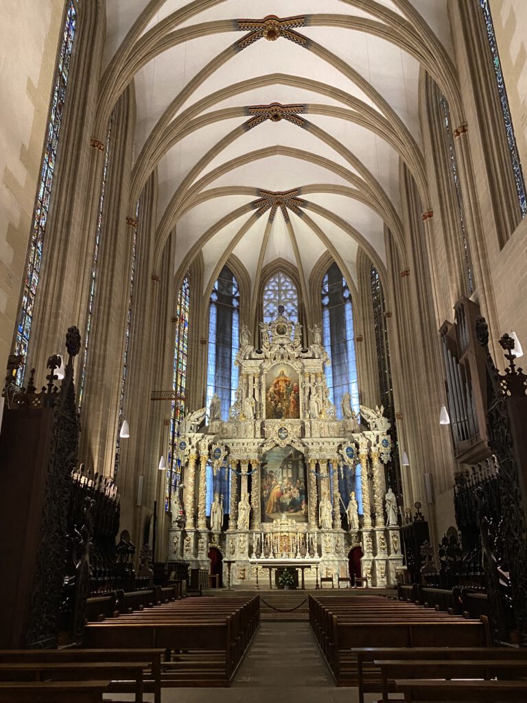 Hochaltar im Dom von Erfurt