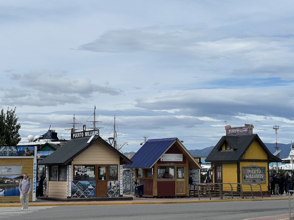 Ticketbuden in Ushuaia