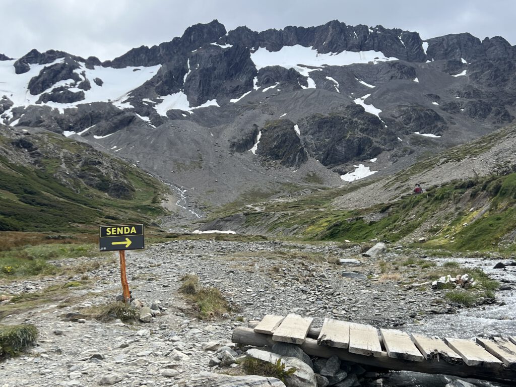 Wanderung zum Gletscher Martial