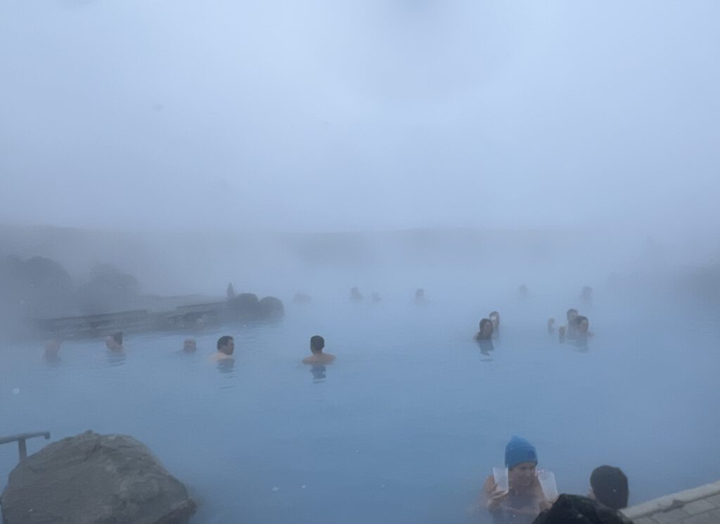 Becken im Mývatn Nature Baths