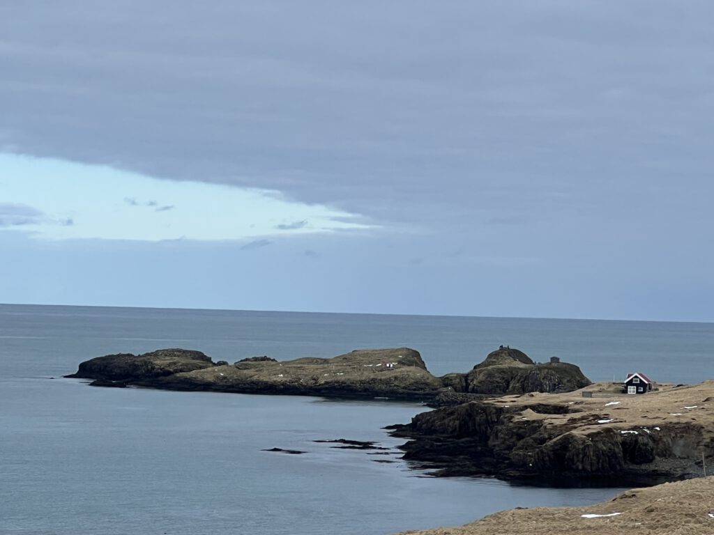 Meer mit Landzunge