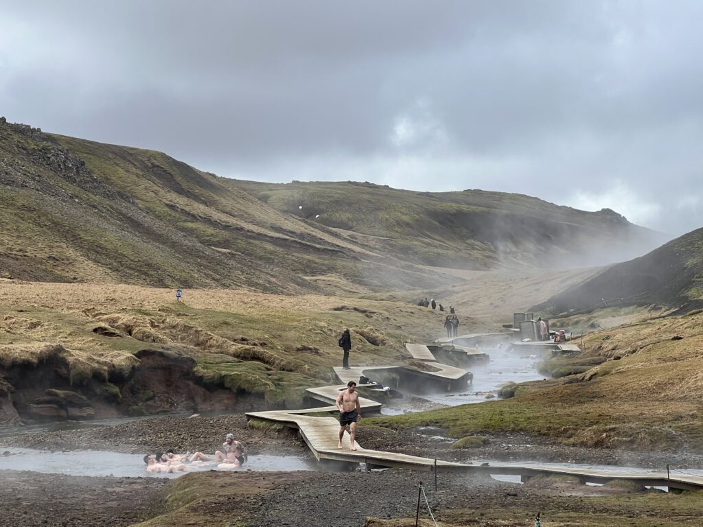 Reykjadalur Hot Spring Thermal River