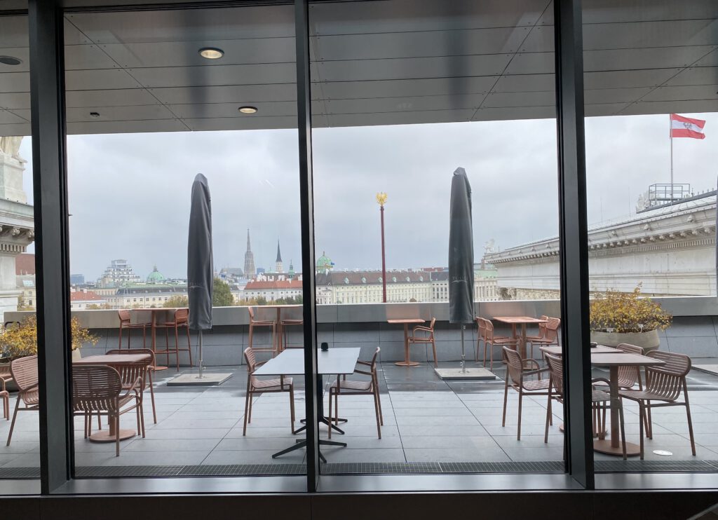 Dachterrasse Parlament Wien