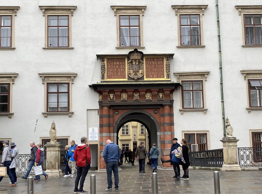 Hof in der Hofburg