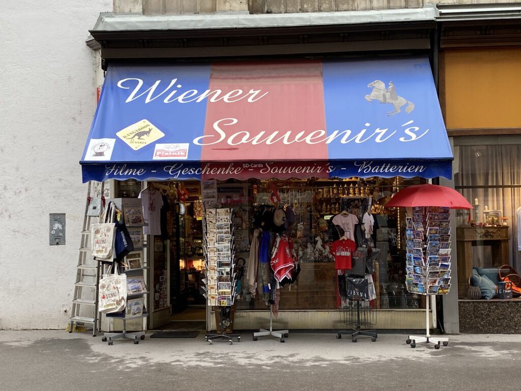 Wiener Souvenirs Laden