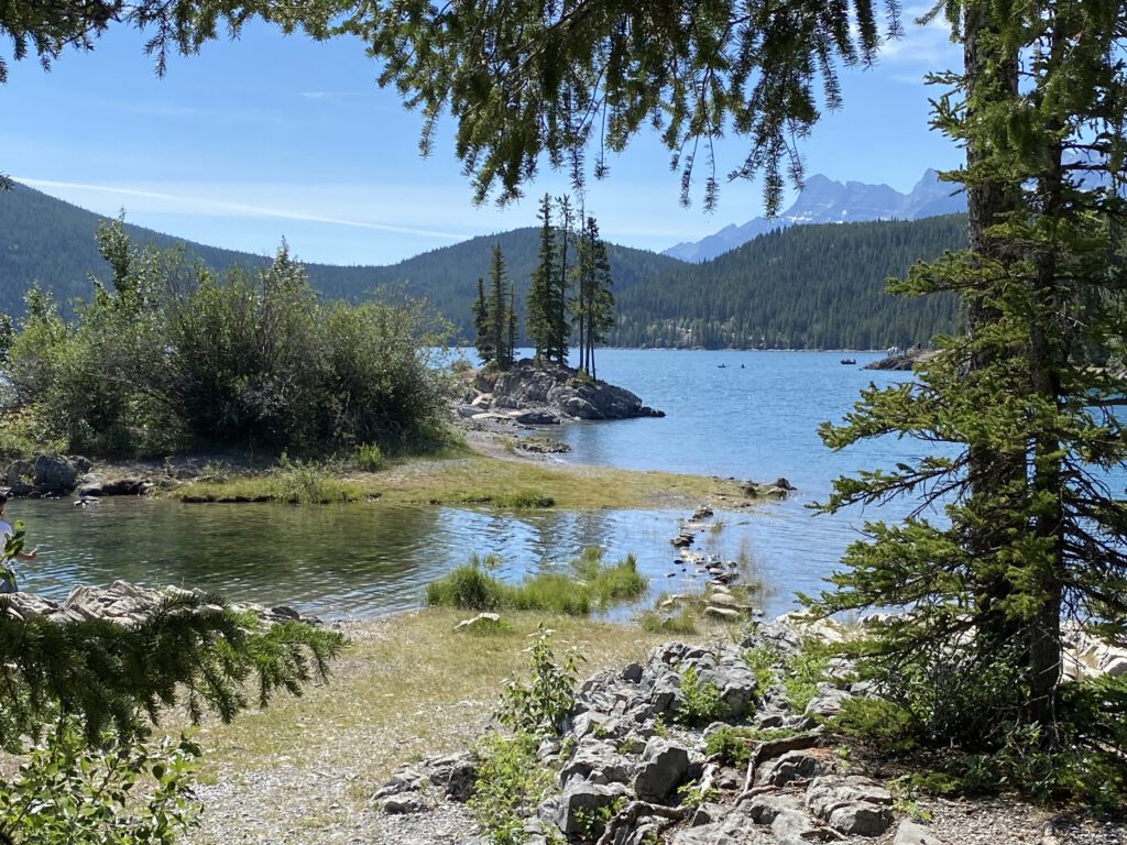Landzunge Lake Minnewanka
