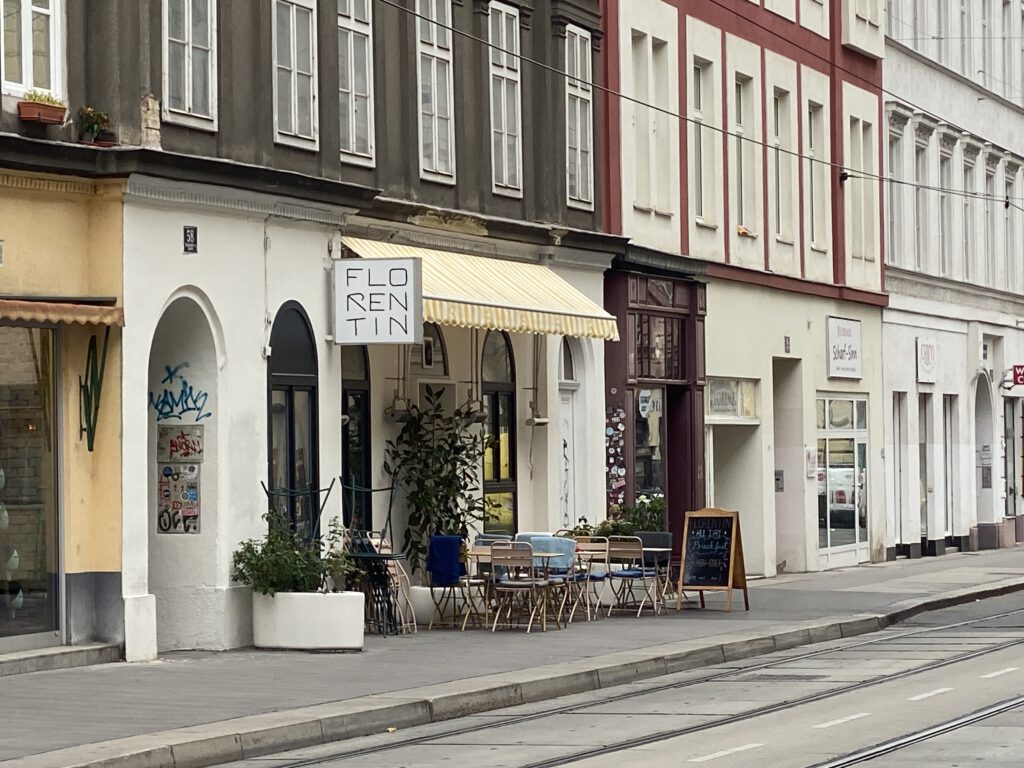 Geschäfte in der Siebensterngasse