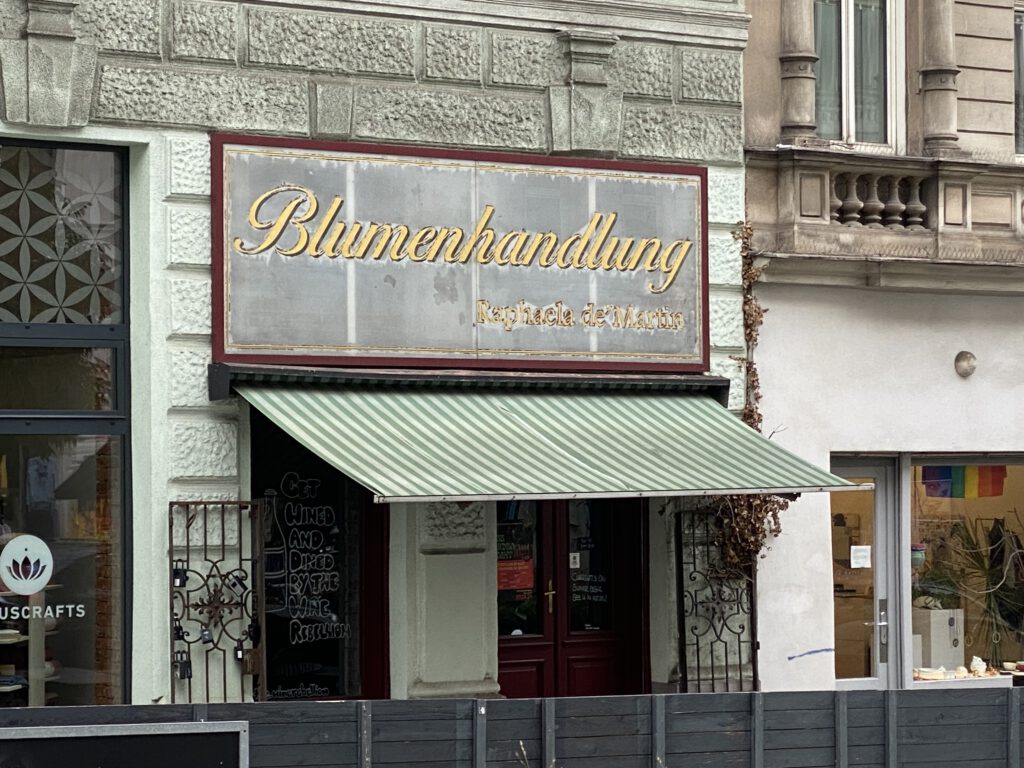 Blumenhandlung im Bezirk Neubau