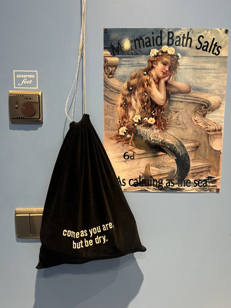 Come as you are but be dry