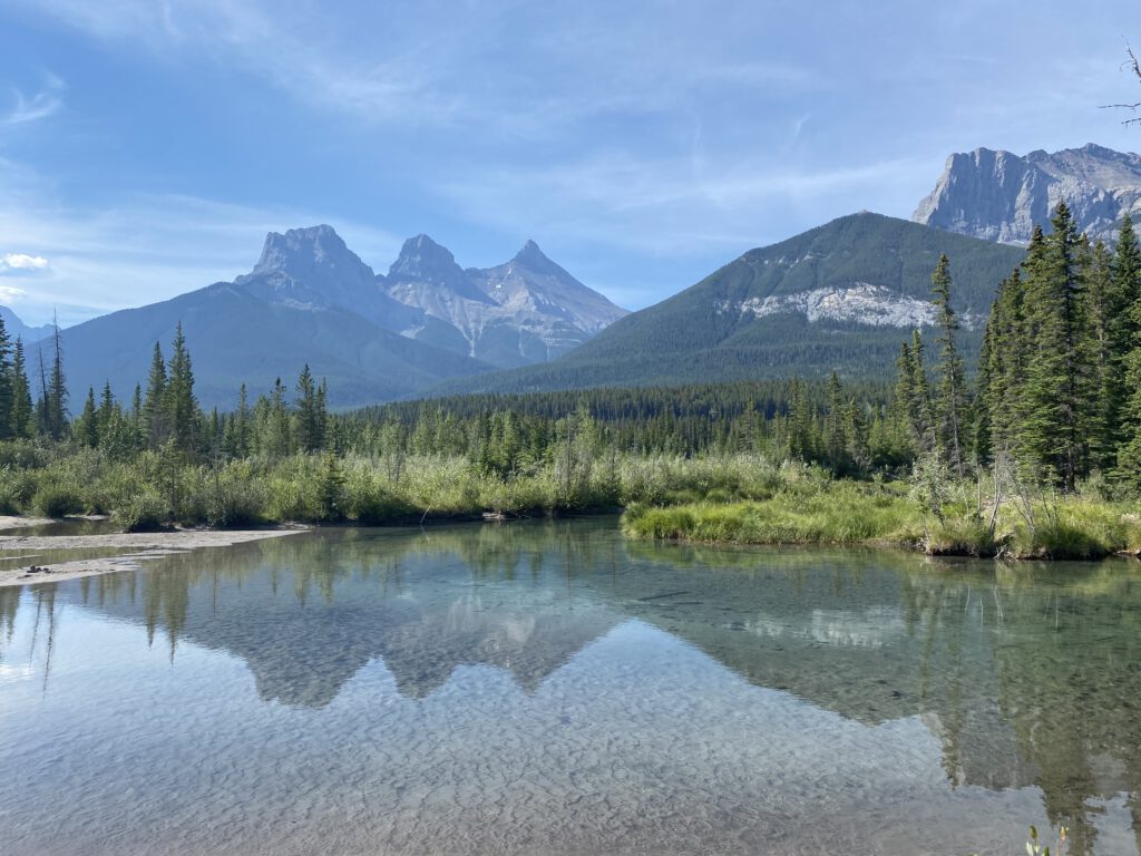 Three Sisters Mountains