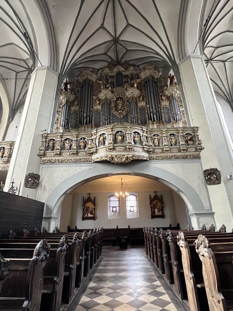 Orgel der Nikolaikirche Danzig