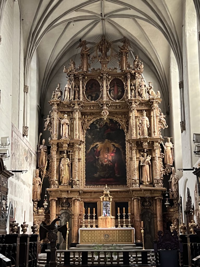 Altar der Nikolaikirche Danzig
