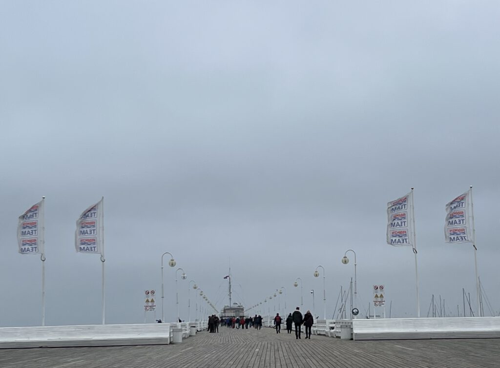 Seebrücke in Sopot