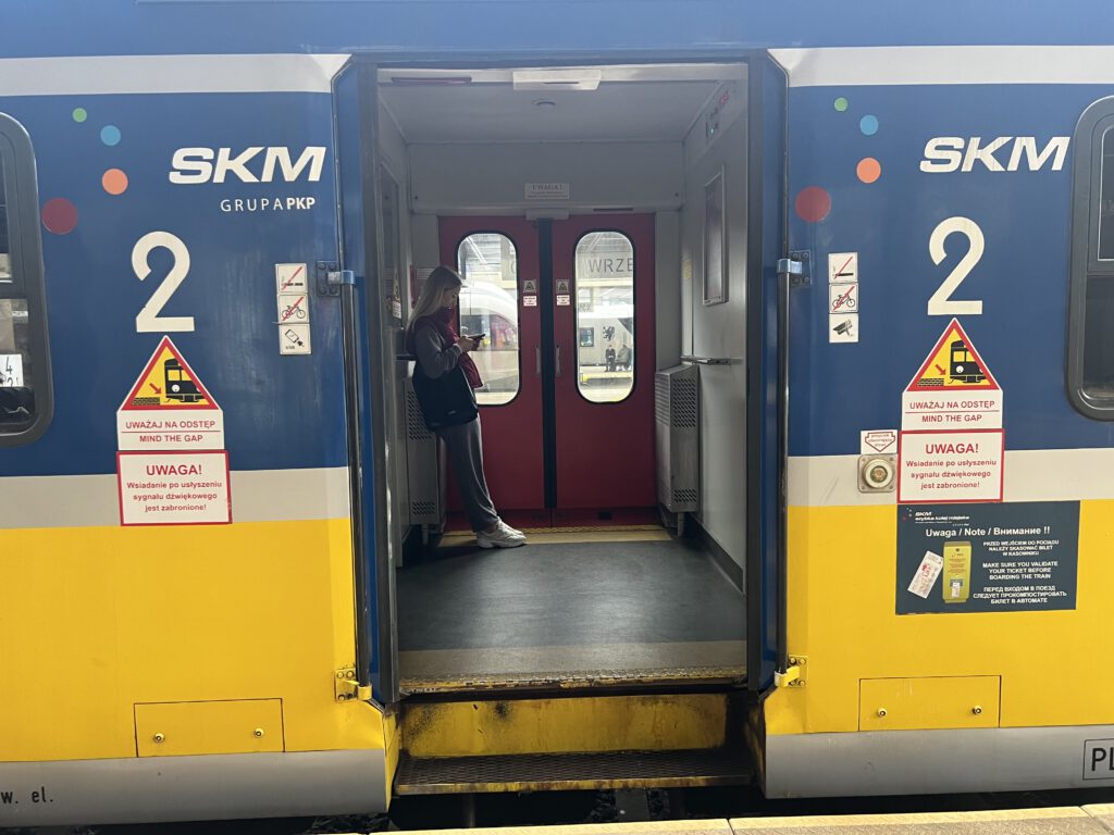 Vorortzug in Danzig